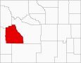 Sublette County Map Wyoming Locator