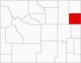 Weston County Map Wyoming Locator