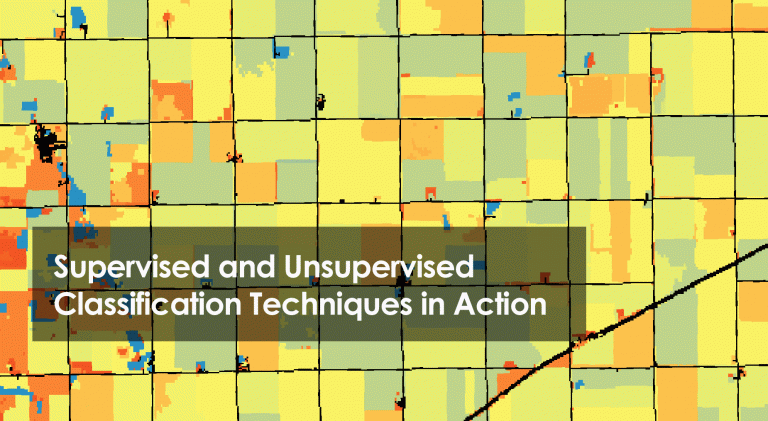 Supervised and Unsupervised Classification in Remote Sensing