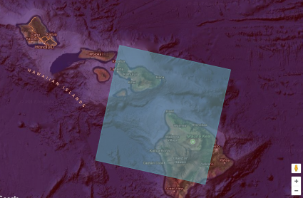 USGS earth Stifinder resultater