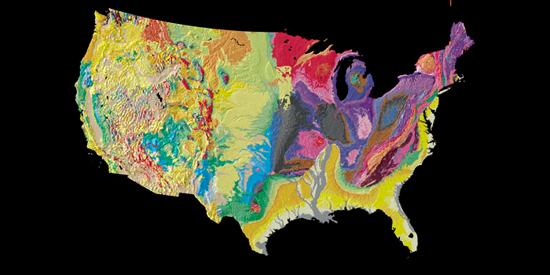 USGS Tapestry of Time Geology Maps