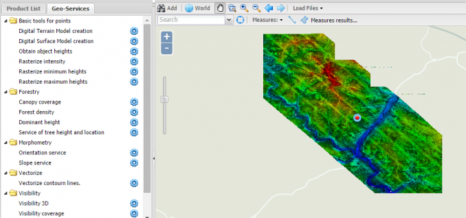 lidar online screenshot