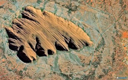 SPOT-6 - Uluru (Ayers Rock), Australia