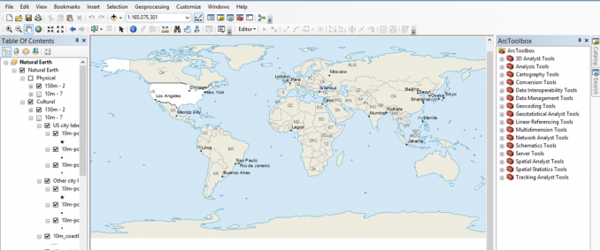 Geospatial analysis degree