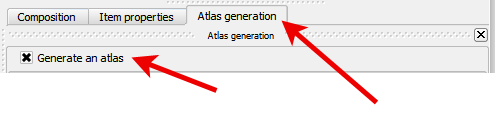 QGIS Atlas Generation