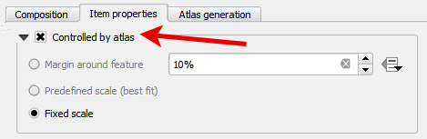 Controlled by QGIS Atlas