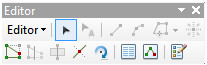 Editor Toolbar ArcMap