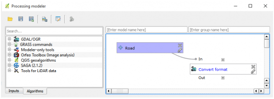 QGIS Graphical Modeler