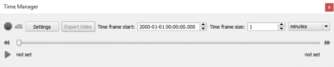 Time Manager QGIS