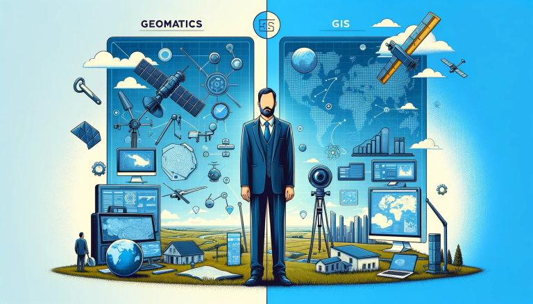 Geomatics vs GIS Feature