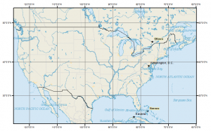 North America: Mercator