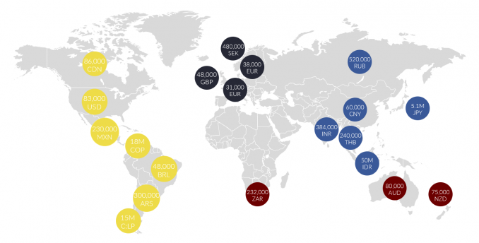 GIS Developer Salary Map