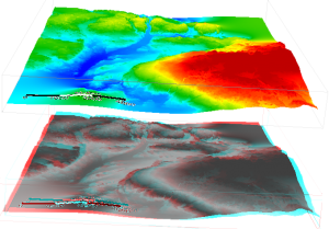 SAGA GIS 3D Mapping Anaglyph