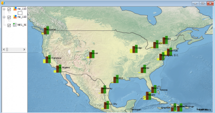 gvSIG Population Change Map