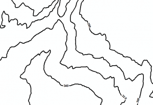 Contours Map