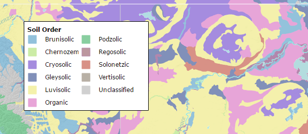 Soils Map Legend 4 