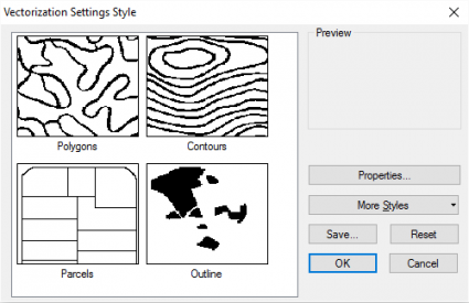 Vectorization Settings