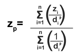 idw formula