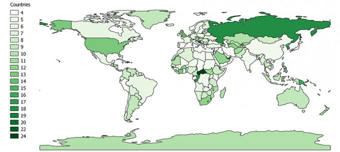 Choropleth Maps A Guide To Data Classification Gis Geography 6103