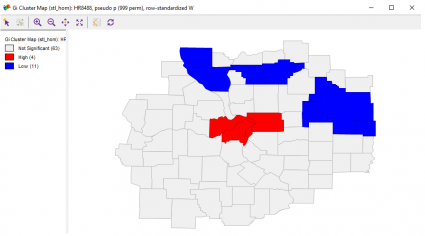 geoda gi cluster