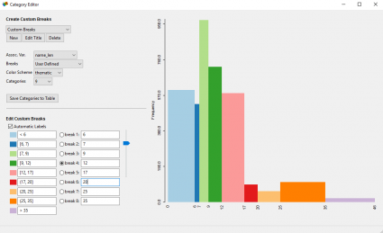 geoda category editor