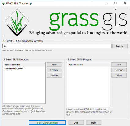 GRASS GIS - Geographic Resources Analysis Support System - GIS