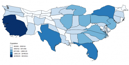 density equalizing cartograms