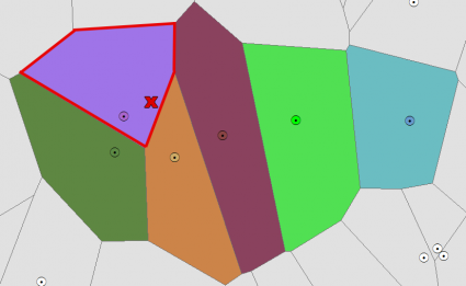 Voronoi 图示例 2