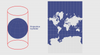 Mercator Projection 200x110 