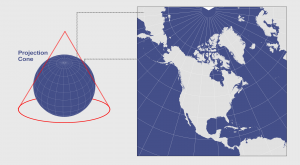 Conic Projection: Lambert, Albers and Polyconic
