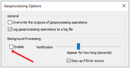 arcgis file handler error