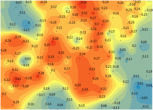 kriging results