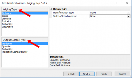 kriging type