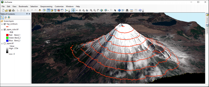 arcscene mount fuji