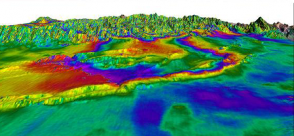 Radar Interferometry InSAR Terrain Displacement