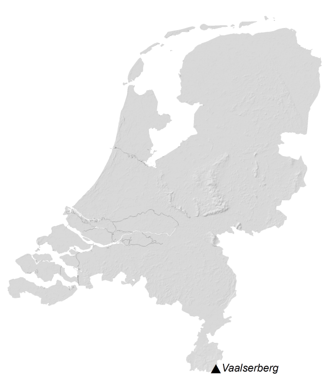 Netherlands Elevation Map