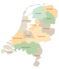 Netherlands Administration Map
