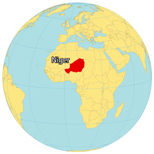 Niger World Map