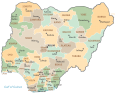 Nigeria Administration Map