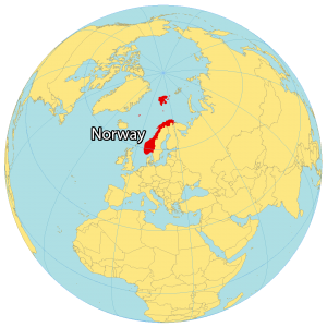 Norway World Map