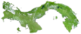 Panama Satellite Map