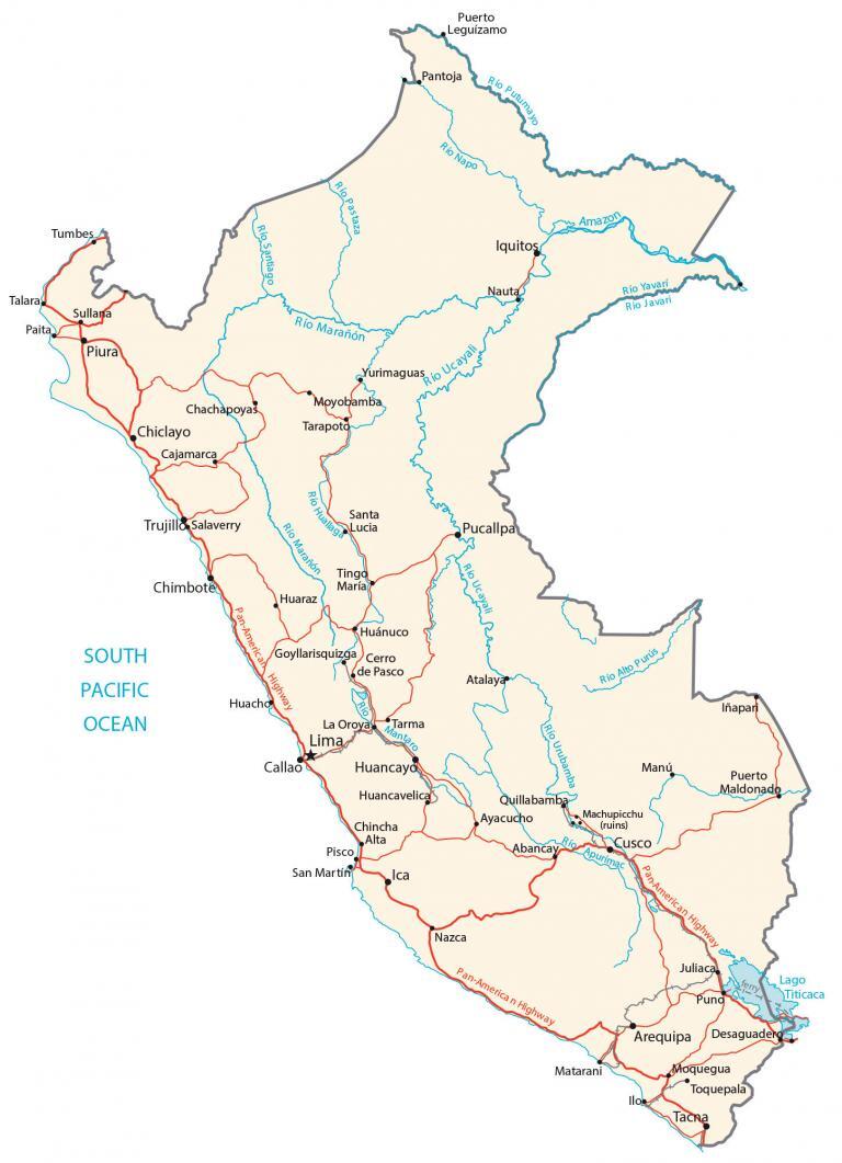 Peru Map