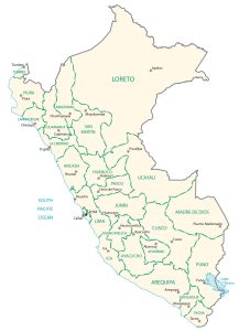 Peru Administration Map