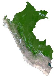 Peru Satellite Map