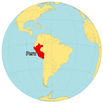 Peru World Map