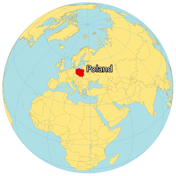 Poland World Map