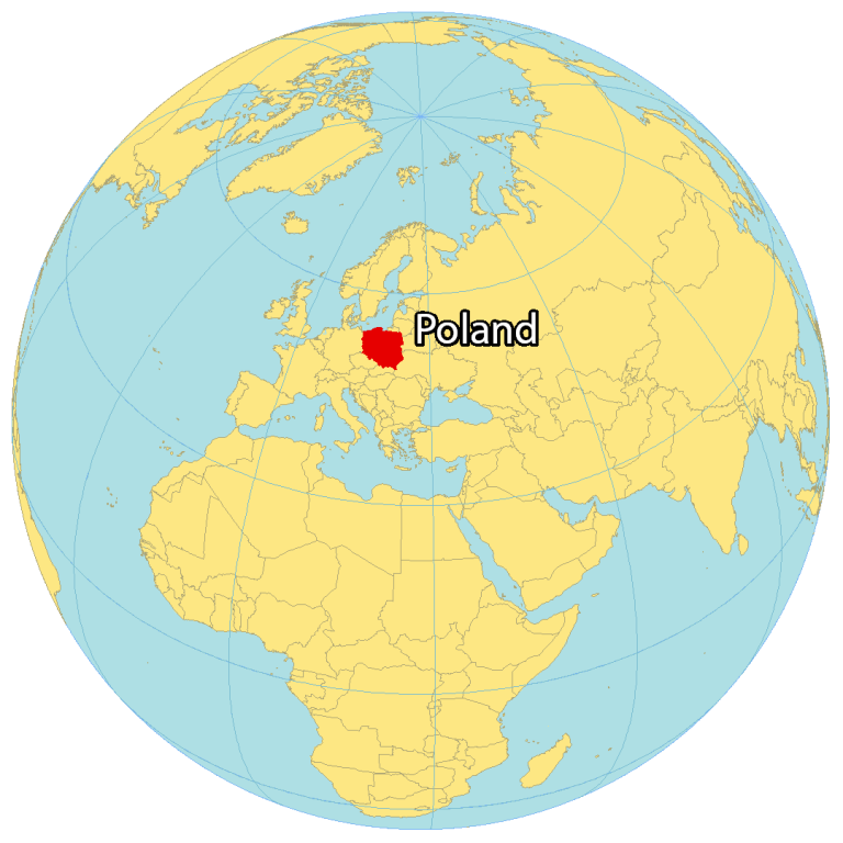 Map Of Poland Cities And Roads Gis Geography