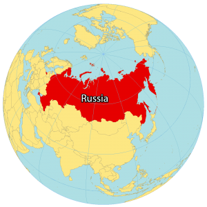 Russia World Map