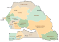 Senegal Administration Map