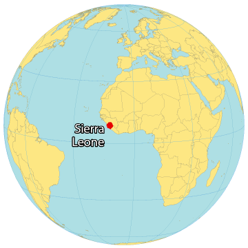 Sierra Leone World Map